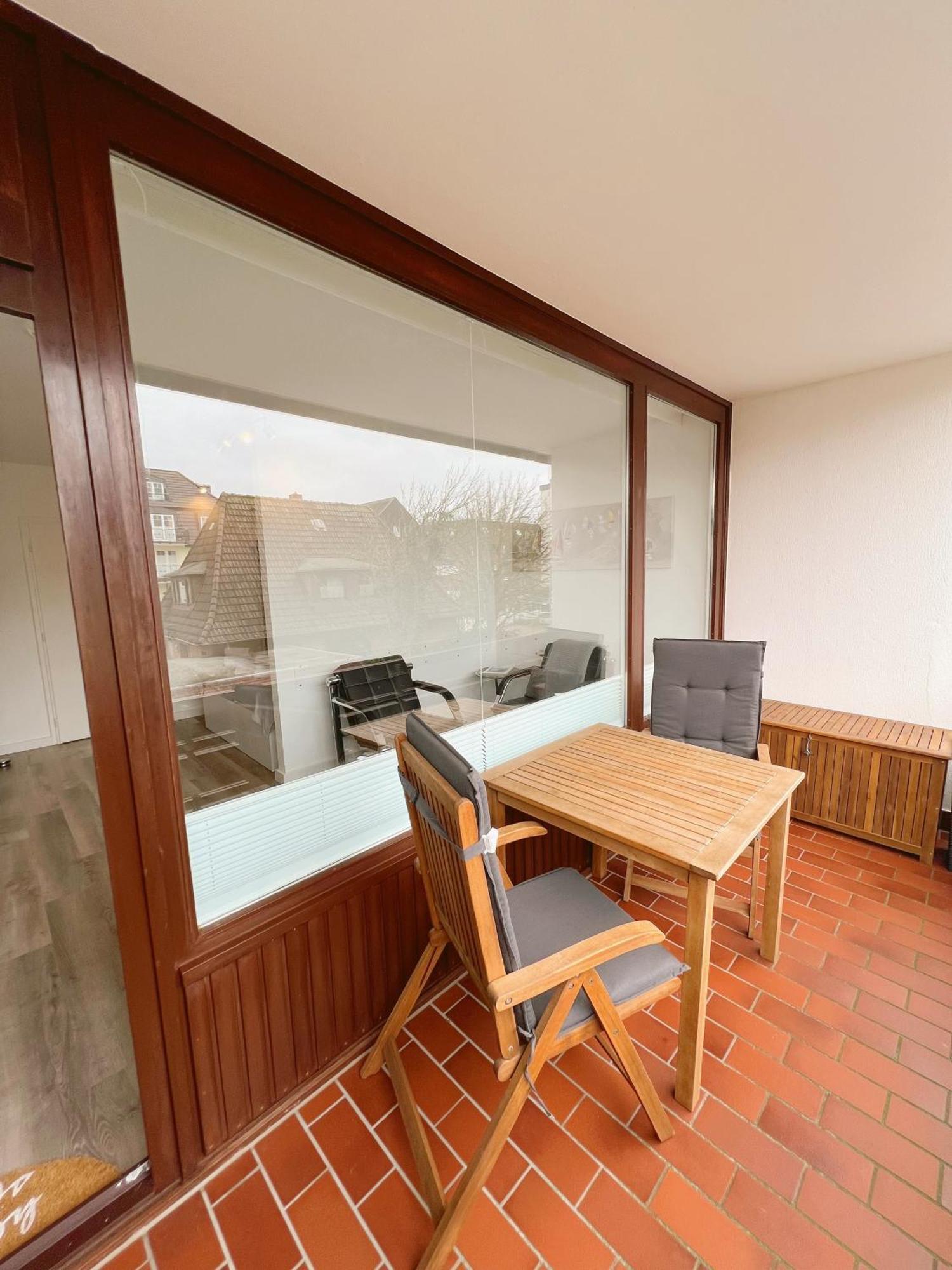 Strandnah Balkon Strandlaeufer 1 & 2 Apartment *